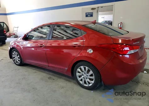 2012 Hyundai Elantra Gls z USA, uszkodzony, nr VIN KMHDH4AEXCU429828